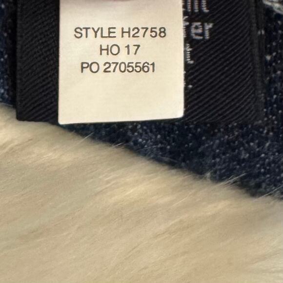 Wallace & Barnes Men's Denim Barn Coat Button Down Chore Jacket Medium - Picture 6 of 11